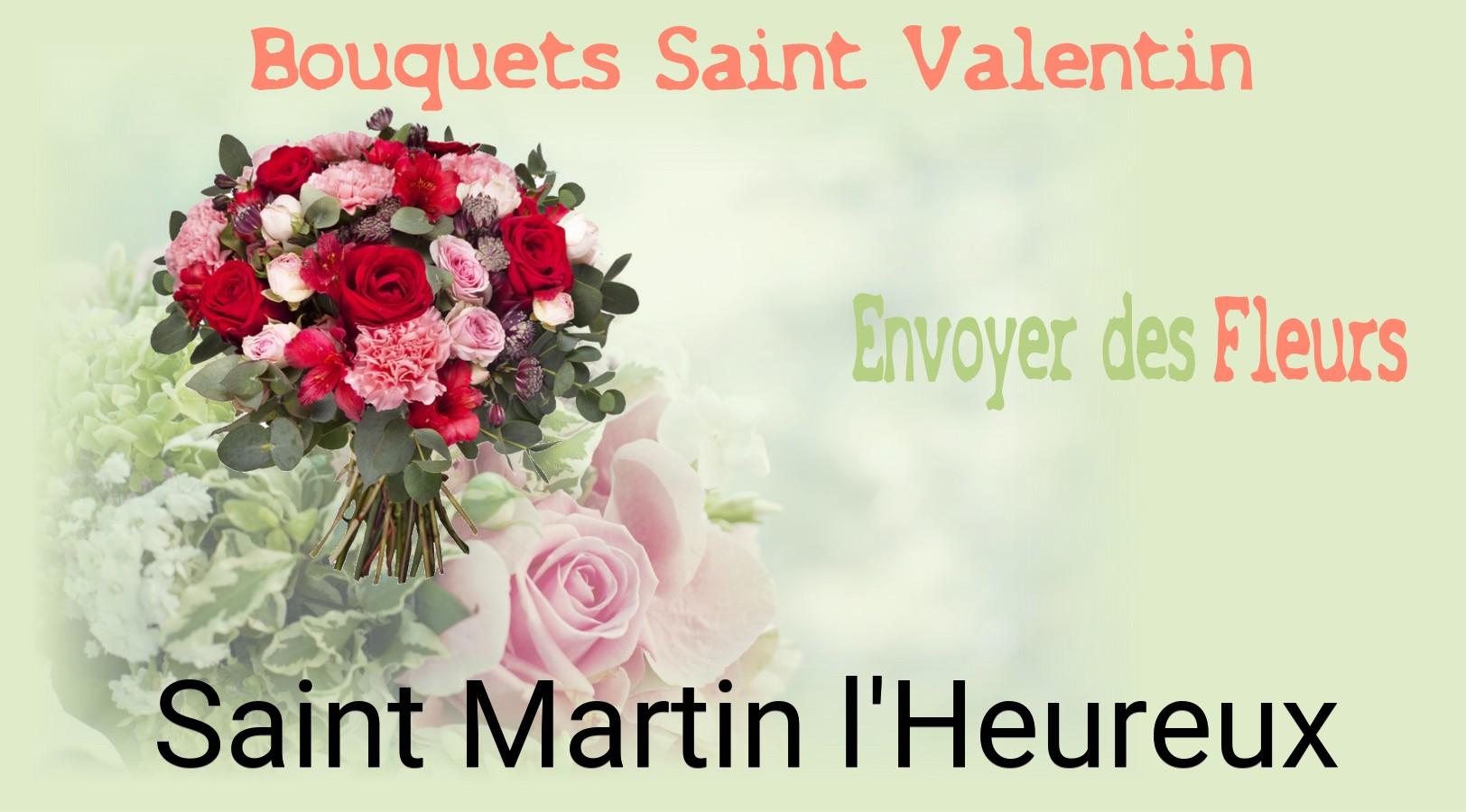 Roses de Saint-Valentin livrées à Saint-Martin-l'Heureux